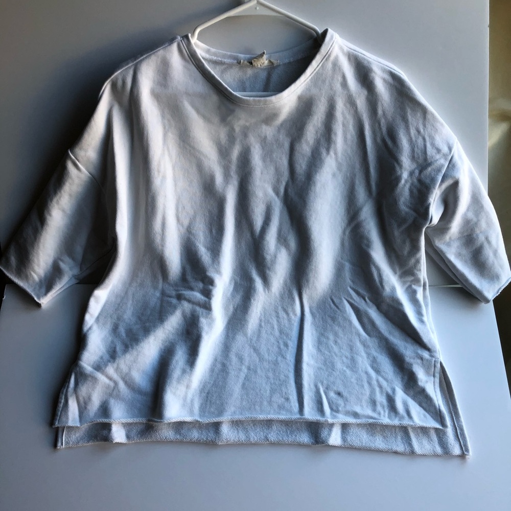 Tshirt style sweater